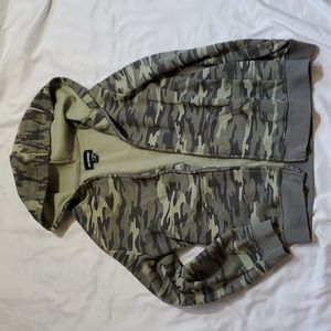 Joe Boxer Camo Full Zip Hoodie